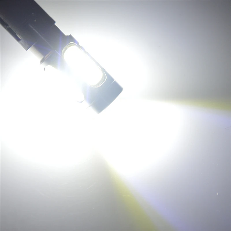 2PCS High Power 1156 BA15S COB LED Car Auto Turn Signal Lights Backup Reverse Bulb Fog Lamp 10-30V 7506 P21W 12498 Amber White - купить по