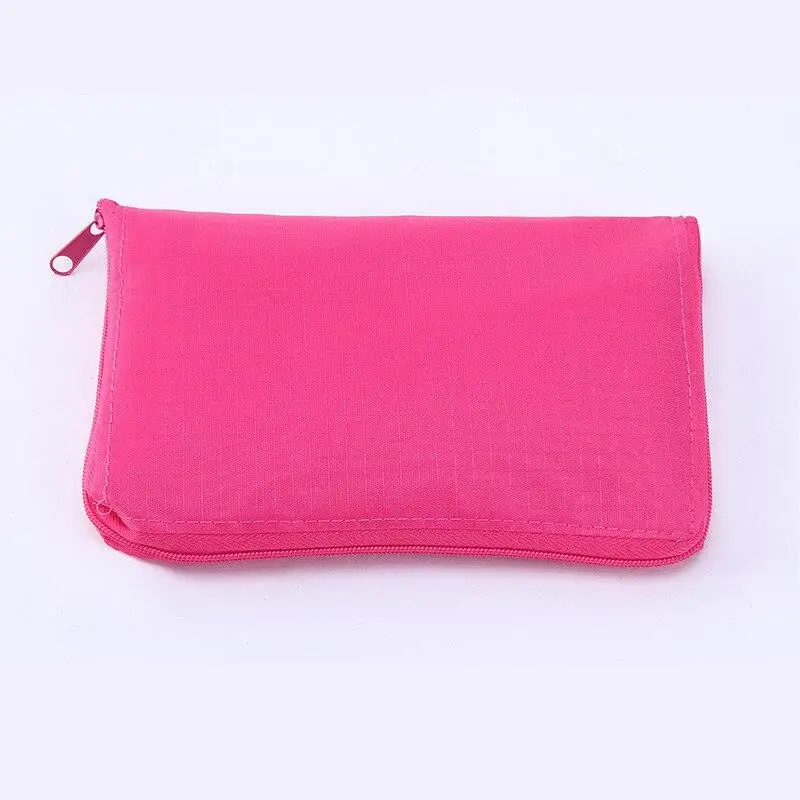 

Portable Fashion Waterproof Folding Shopping Bag Reusable Women Travel Grocery Handbags Tote Environmental Bags