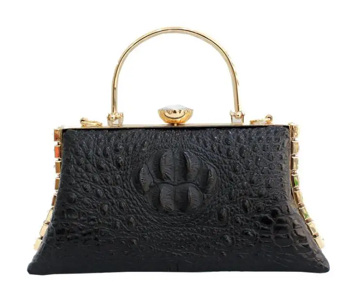 

Новинка 2021, кожаная сумочка в европейском и американском стиле с узором под крокодила, сумка-мессенджер через плечо, маленький клатч, сумка ...