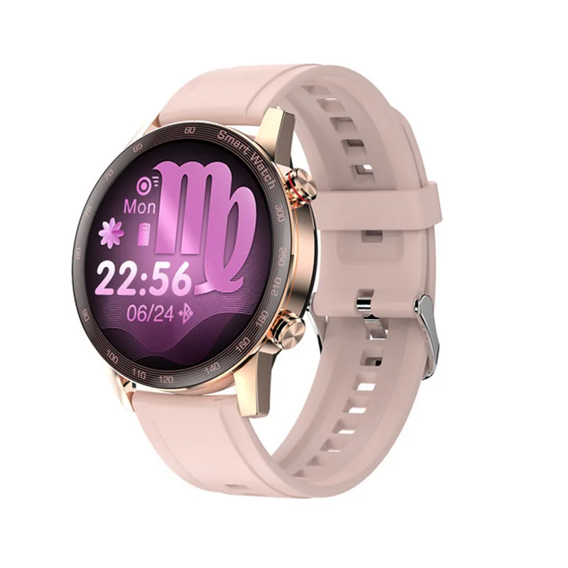 

AK25 Smart Watch 1.28 Inch HD Full Touch IP68 Waterproof Fitness Tracker Clock Bluetooth Call MP3 Player For Women