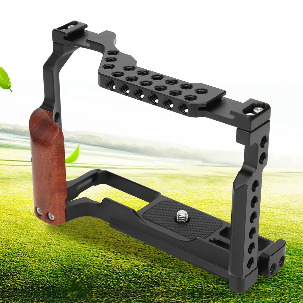 

Multifunction Aluminium Alloy Extension Frame Cage for Fuji XT‑3 Mirrorless Cameramirrorless