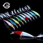 Жесткая приманка QXO, кренкбейт в виде гольяна, металлическая приманка морской воблер, приманки для рыбалки, Поппер, Товары для рыбалки, утки, кальмара, креветок