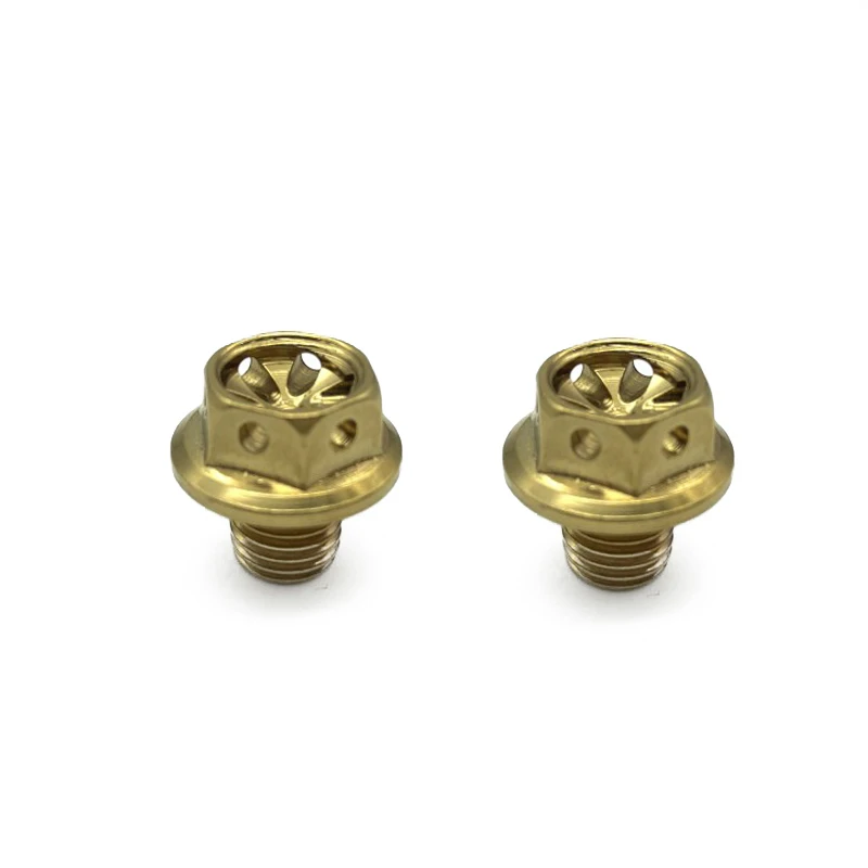 Заглушки для зеркал мотоциклов M10 правые и левые винты алюминиевые болты с ЧПУ