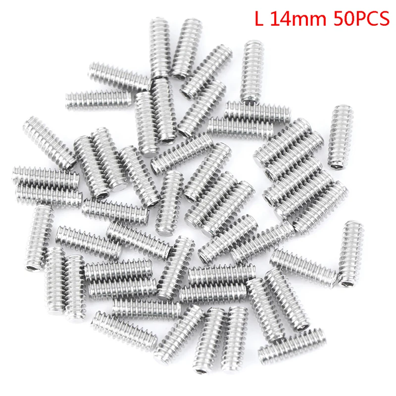 

50Pcs/Set 7/14mm FCS and FCS II Surfboard Fin Plug G5 FCS Board Fin Screw