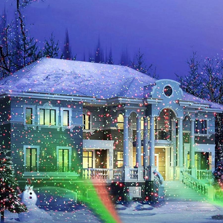 Уличный зеленый красный лазерный проектор Thrisdar сценическое освещение