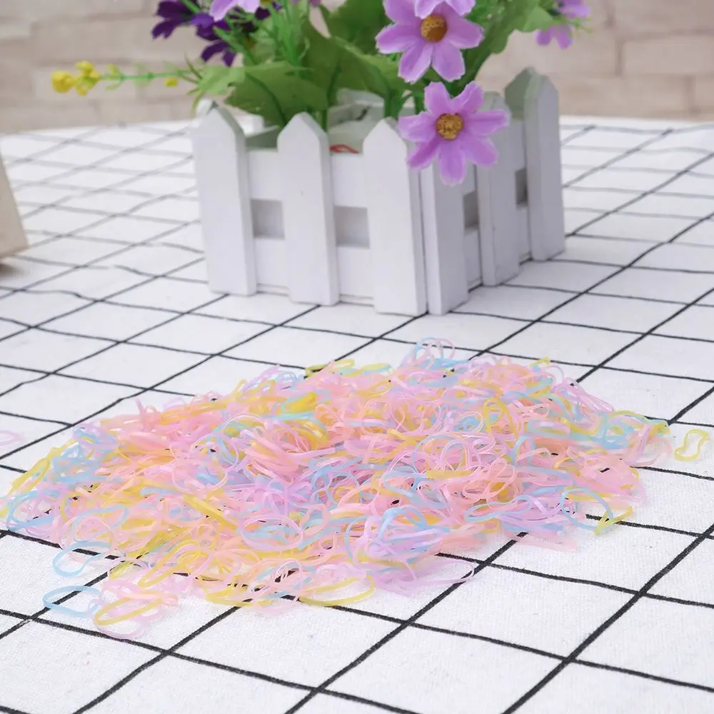 Резинка детская для волос из термополиуретана 1000 шт./пакет|Аксессуары девочек| |