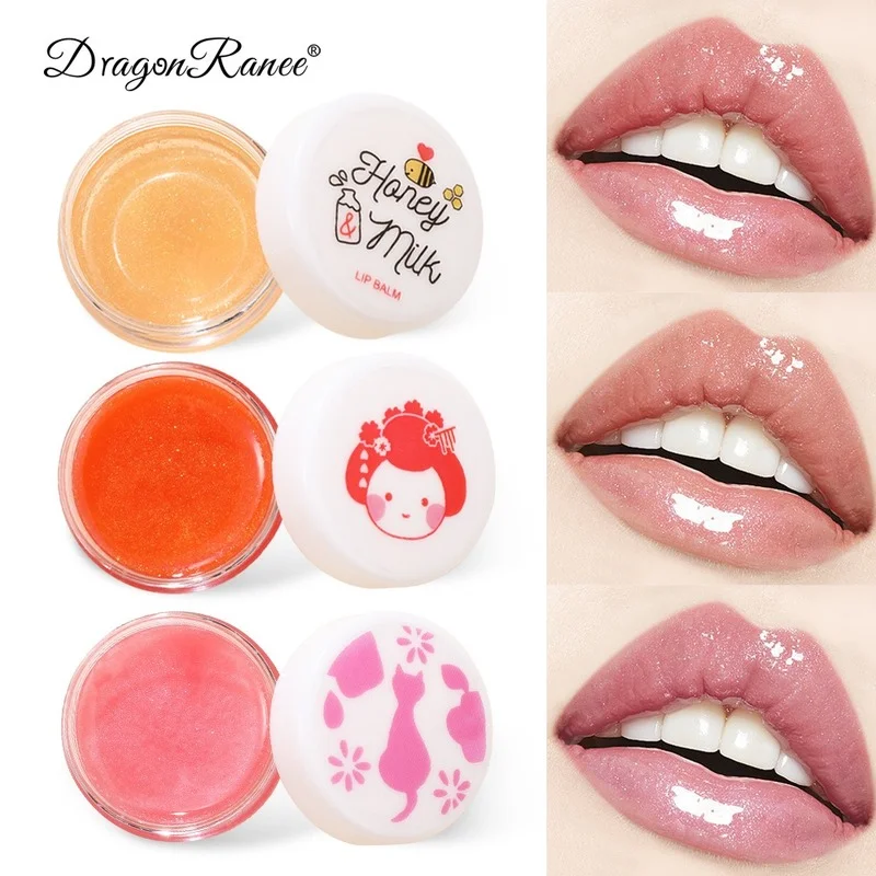 

Lip Balm Moisturizing Transparent Colorless Lip Oil Exfoliating Repair Pearl Star Diamond Lip Jelly Lip Gloss Makeup Cute Makeup