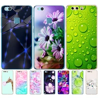cover phone case for huawei p10 lite plus 2017 oft tpu silicon back cover 360 full protective printing transparent coque