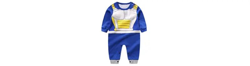 MPANDA Dragon Ball Vegeta, комбинезоны, комбинезон для младенцев мальчиков девочек, детская одежда, боди для новорожденных, хлопок, аниме, длинный рукав, Saiya
