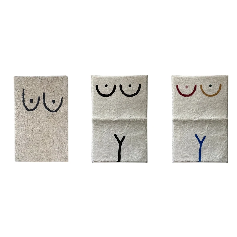 

Entrance Doormats Carpets Rugs For Home Bath Living Room Floor Stair Kitchen Hallway Sexy Body Pattern Non-Slip Mat