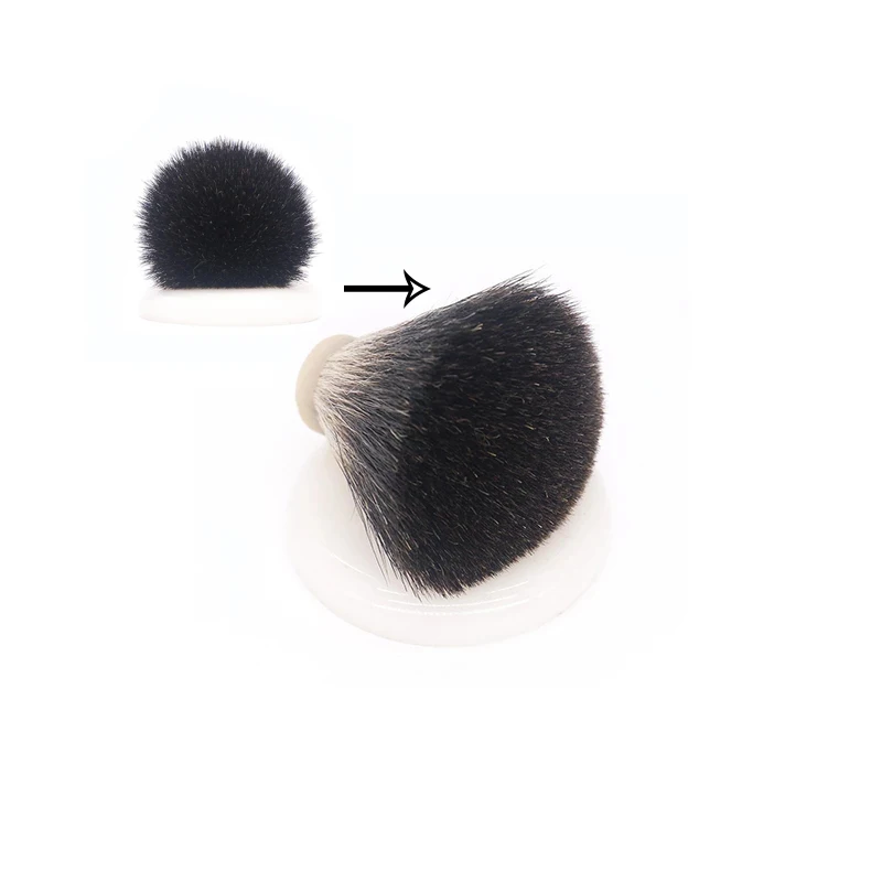 

Boti Brush-Shaving Tools SHD Black Badger Hair Knot Fan Shape Professional Shaving Equipment High Quality Knot