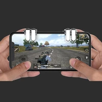 2pcs mobile phone gaming fire button trigger handle l1r1 shooter controller for pubg game accessories for iphone android phone