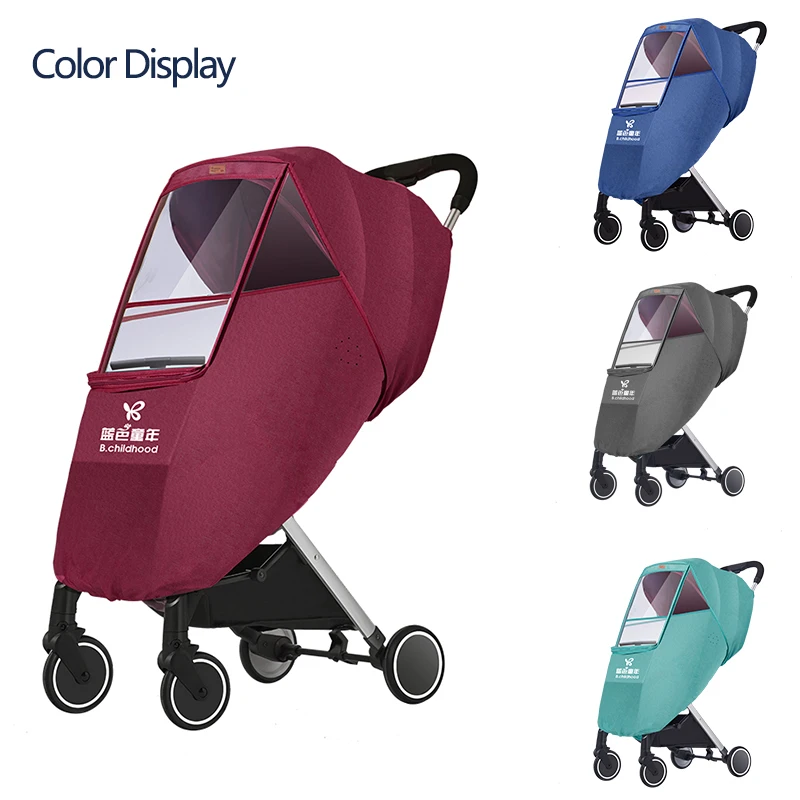 

Waterproof Rain Cover for Baby Winter Wind Dust Shield Pushchair Raincoat Rain Cover Stroller Infants Pram Accessories