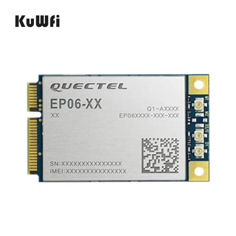 

EP06-A Cat-6 4G LTE Module 11 LTE Technology Data Rates Up to 300Mbps Downlink and 50Mbps Uplink EU Version