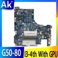 new acluc3 aclu4 nm a361 nm a271 mainboard for lenovo g50 80 g50 70 g50 80 laptop motherboard i3 4th cpu with gpu