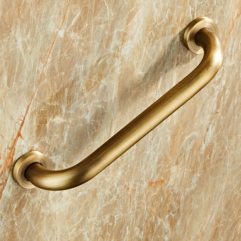Поручни антикварные латунные для ванной комнаты 30-50 см | Обустройство дома