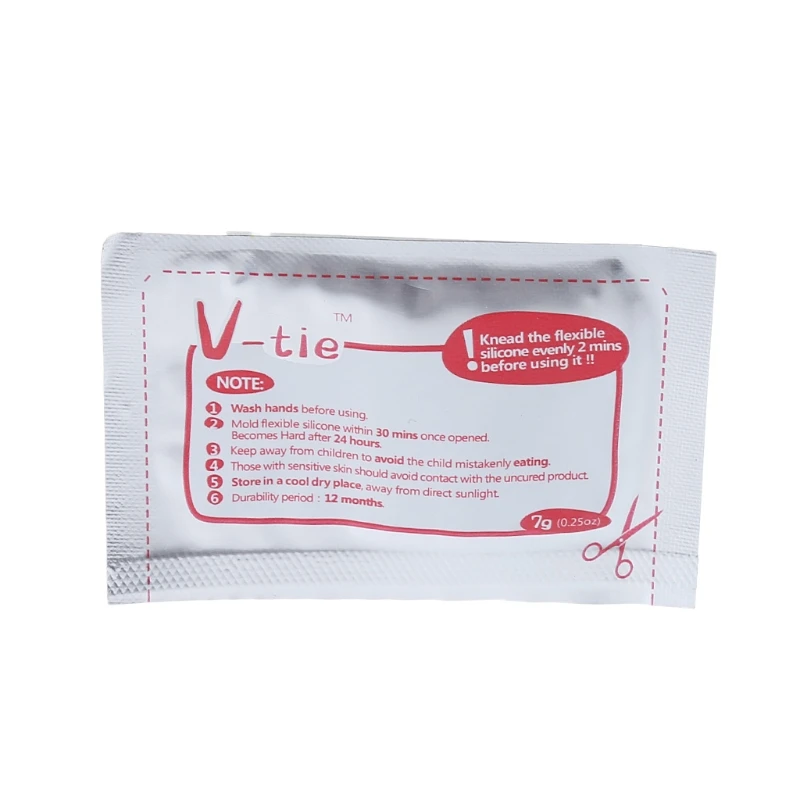 5 шт. цветов термоуплотнение фиксация и формуgru жидкий силикон V Tie DIY