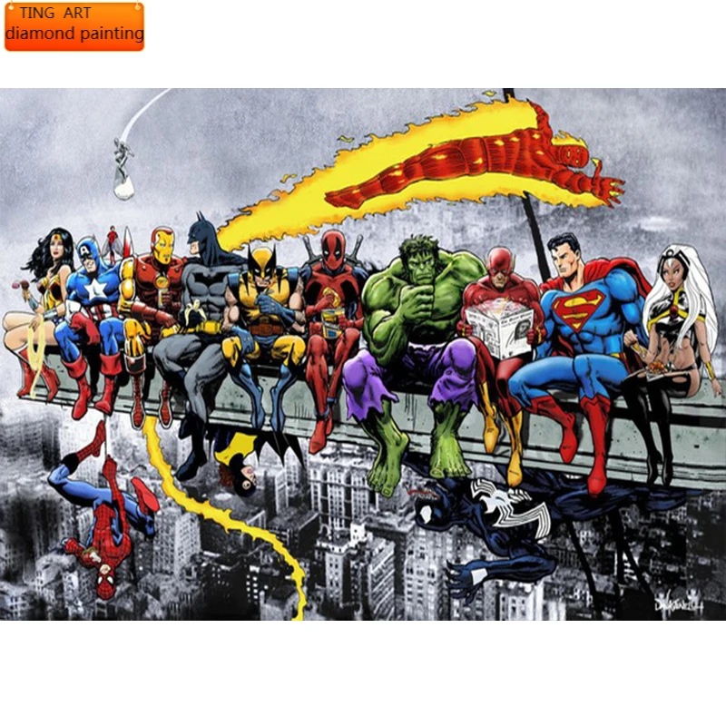 

Набор для алмазной вышивки «мстители»