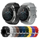 Ремешок силиконовый для Huawei Watch GT 2 Pro  GT2 46 мм, аксессуары для часов Honor GS Pro  Magic 2 46 мм, 22 мм