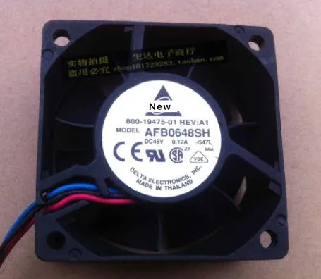 

For DELTA AFB0648SH S47L Server Cooling Fan DC 48V 0.12A 3-Wire