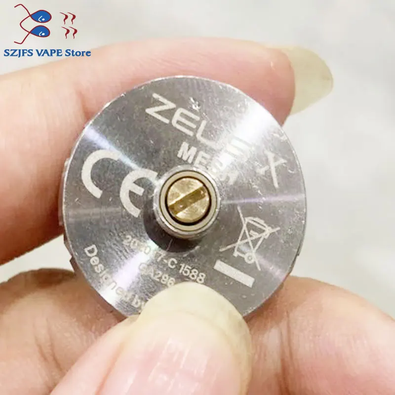 Атомайзер Zeus X Mesh RTA Dead Rabbit V2 с баком на 4 5 мл моды для электронных сигарет двойной