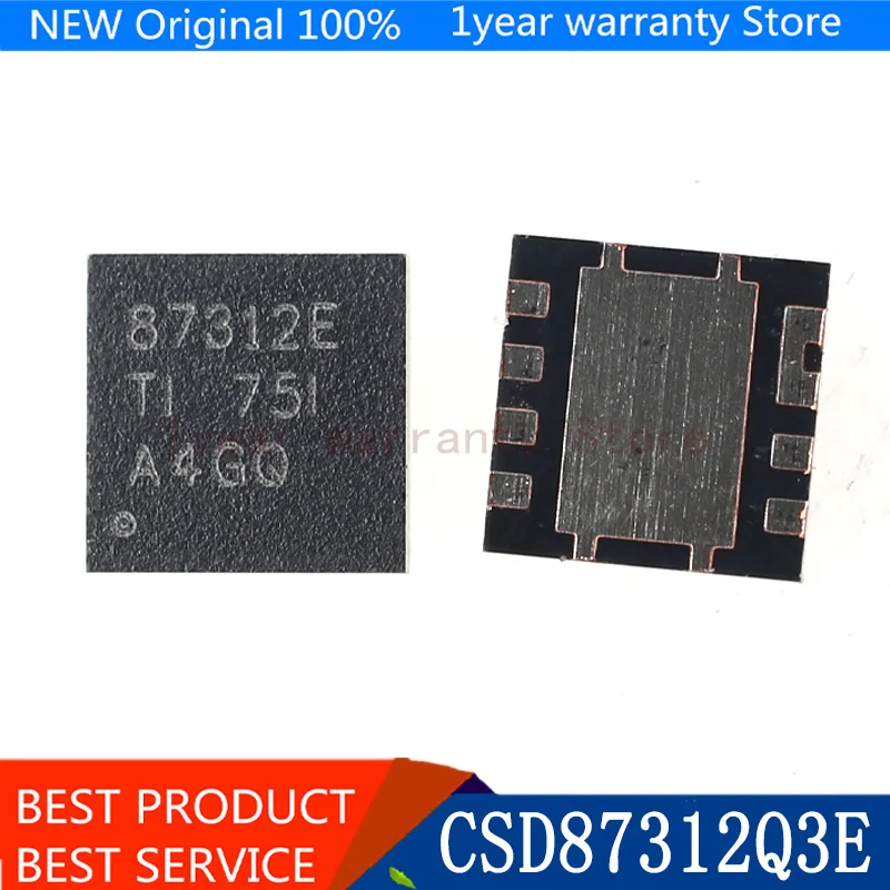 

{ New original } 10pcs CSD87312Q3E CSD87312E 87312E QFN