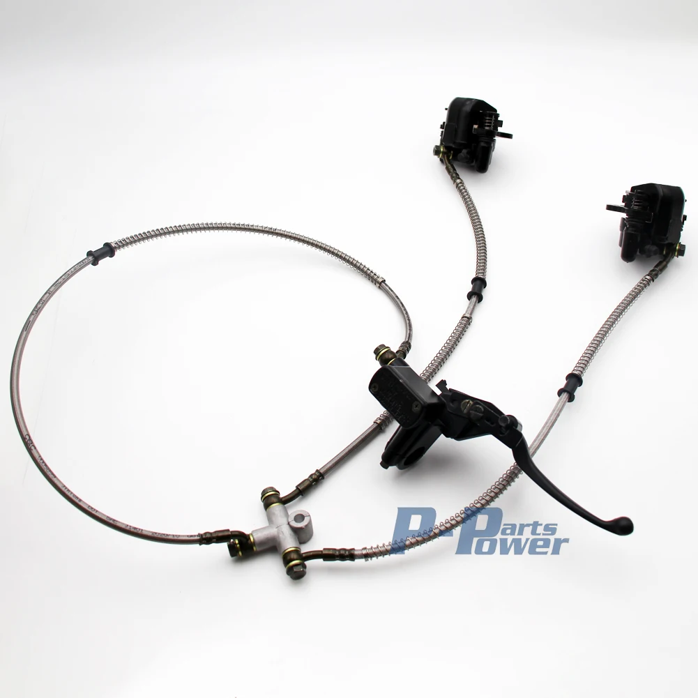 Передний гидравлический двойной дисковый тормозной суппорт Главный цилиндр для