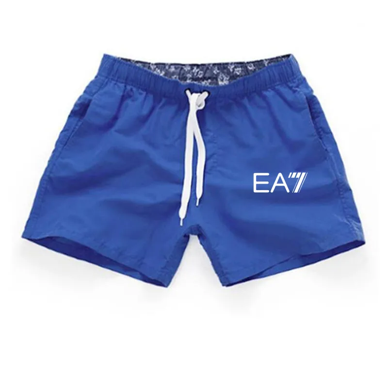 

2021 Men's casual shorts summer new printed drawstring shorts men's breathable sports comfortable shorts