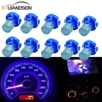 10pcs t3 t4 2 t4 7 led car board instrument panel lamp auto dashboard warning indicator wedge light white red blue green yellow
