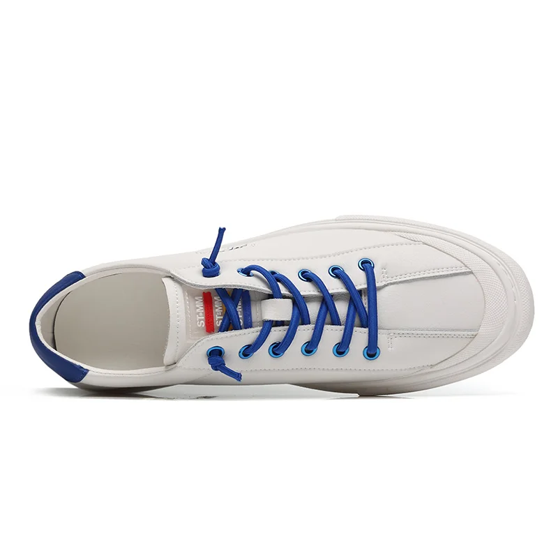 Высококачественная Мужская обувь для скейтборда из натуральной кожи