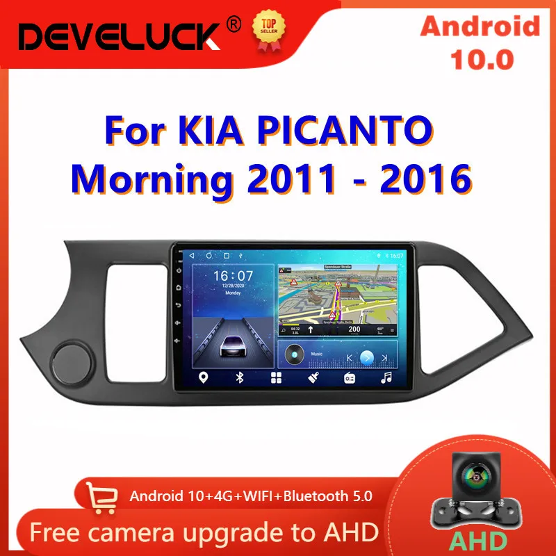 

Автомагнитола 2 din на Android 10,0 для KIA PICANTO Morning 2011-2016, мультимедийный плеер, навигатор, GPS, RDS, Раздельный экран, стерео головное устройство
