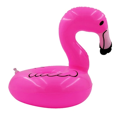 Big flamingo 24 стиля мини надувная форма воды плавательный бассейн напиток чашка подставка держатель поплавок игрушки подставки для воды напитков пивная бутылка - Цвет: Big flamingo