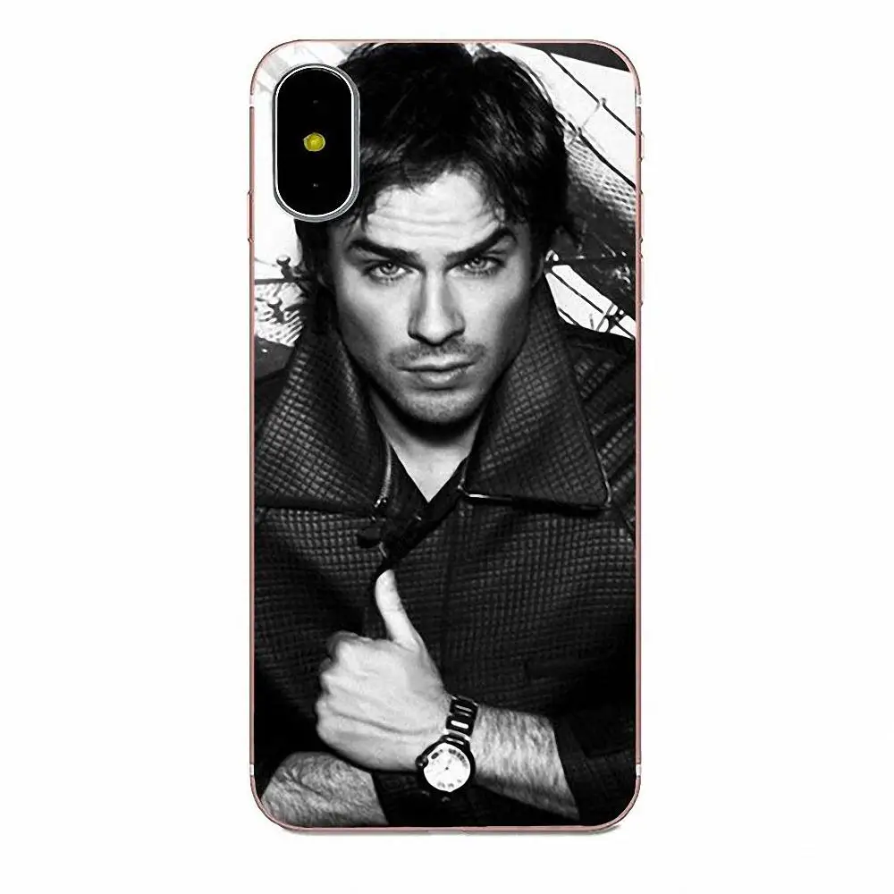 Стильный чехол из ТПУ для Sony Xperia Z Z1 Z2 Z3 + Z4 Compact Z5 Plus M2 M4 XA XA1 XZ Premium Ian Somerhalder 2 Дневники