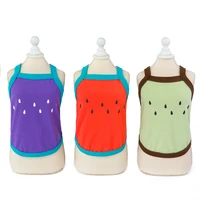dog costume fruit clothes spring and summer costume t shirt clothing pet product clothes cute fruit vest watermelon t shirt