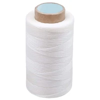 imzay off white 284yards leather sewing waxed thread practical long stitching thread for bookbindingleather project