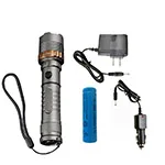 Self Defense T6 LED Rechargeable flashlight Torch Powerful Lantern Tactical Flashlights Camping Hiking Light Lamp 18650 Battery