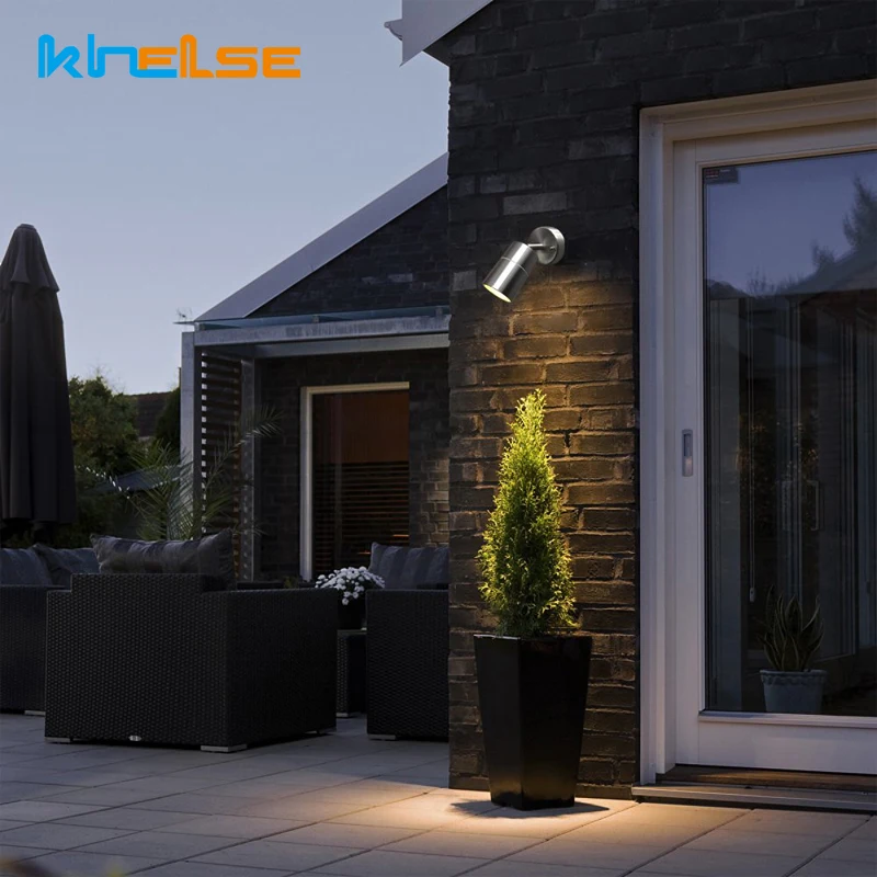 Яркий круглый IP65 современный светодиодный настенный светильник регулируемый