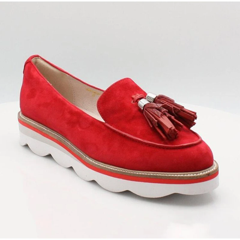 

Women's Loafers Slip On Light Platform Flats Casual Tassle Ladies Shoes Female Sneakers Woman Walking Footwear Zapatos 2020 New