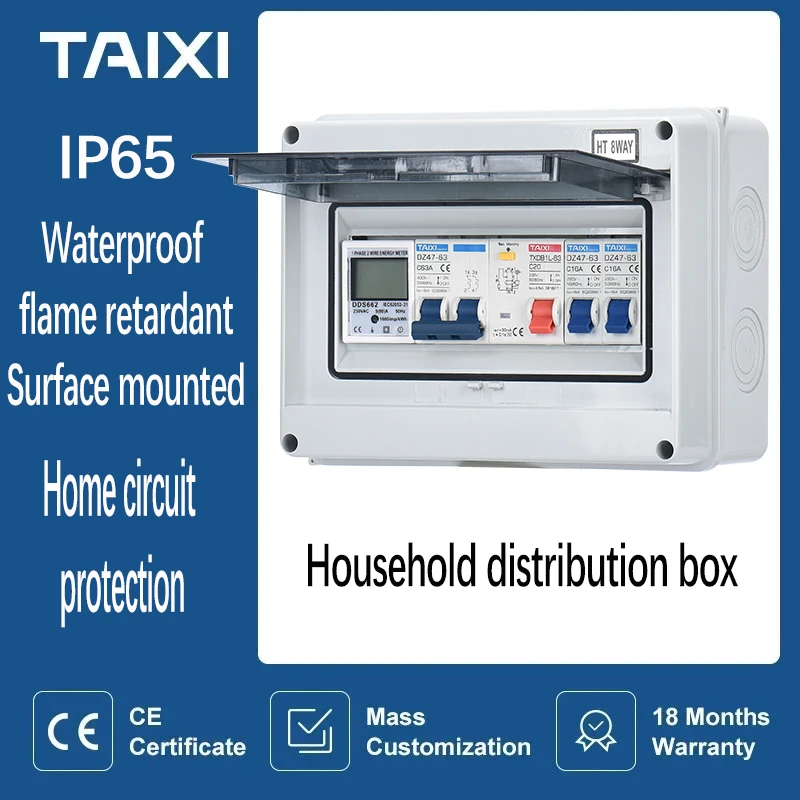 Наружная бытовой выключатель Водонепроницаемая электрическая