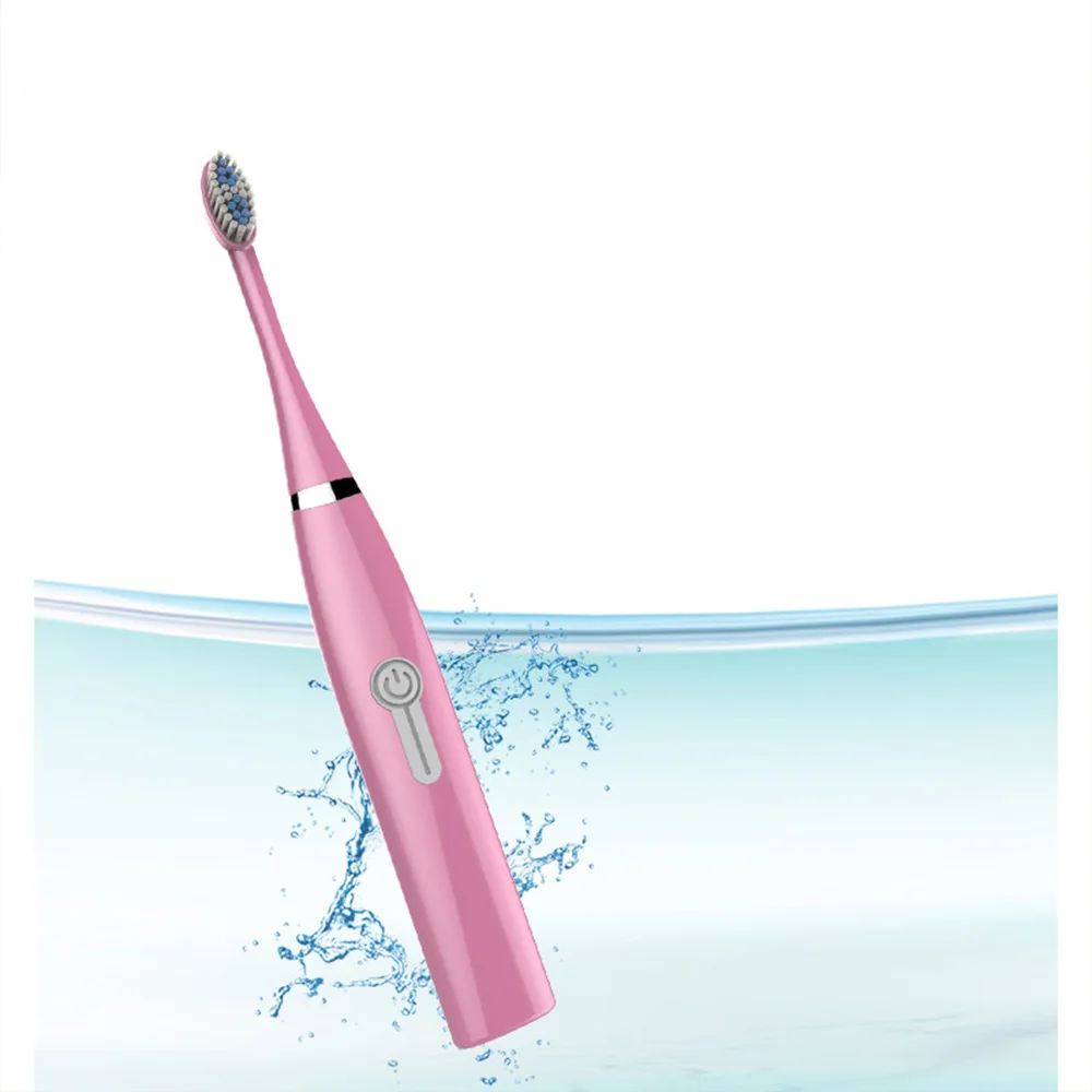 

2019 New Factory Sonic Tooth Brush Battery Electric Toothbrush Recharge Brush Heads For Adults Women and Men