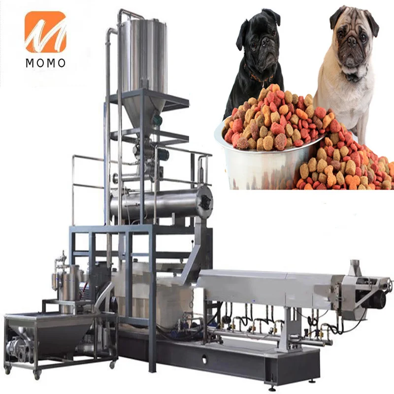 

100kg/h-6ton/h Professional automatic pet food machine dry dog food extrusion manufacturing equipment