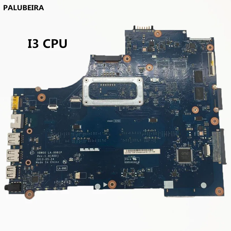 Материнская плата для ноутбука DELL Inspiron 5537 3537 VBW00 LA-9981P REV: 1 0 (A00) I3 | Компьютеры и офис