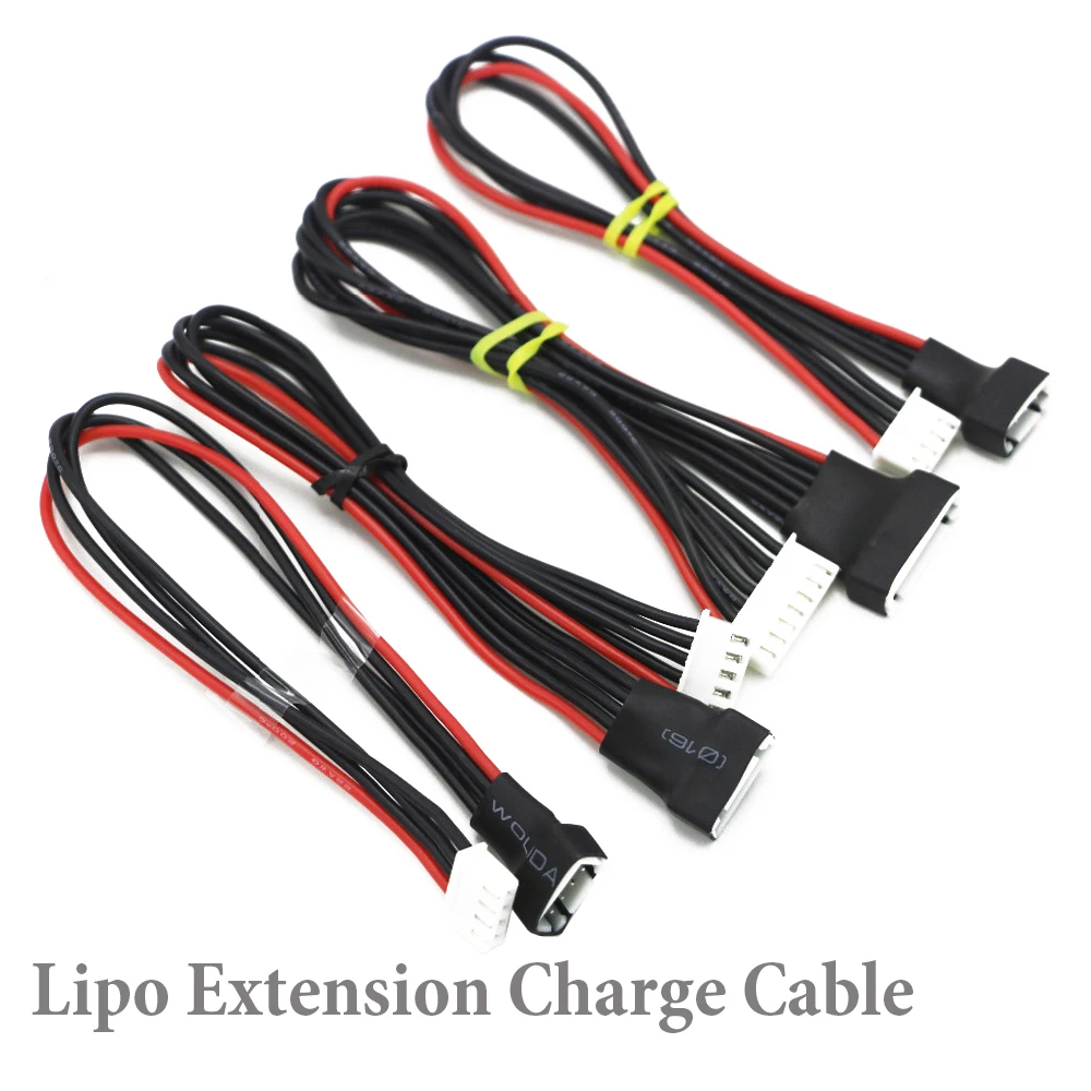 5 шт./лот JST XH 2S/3S/4S/6S 20 см 22AWG баланса Lipo провод удлинитель зарядки кабель Шнур для RC