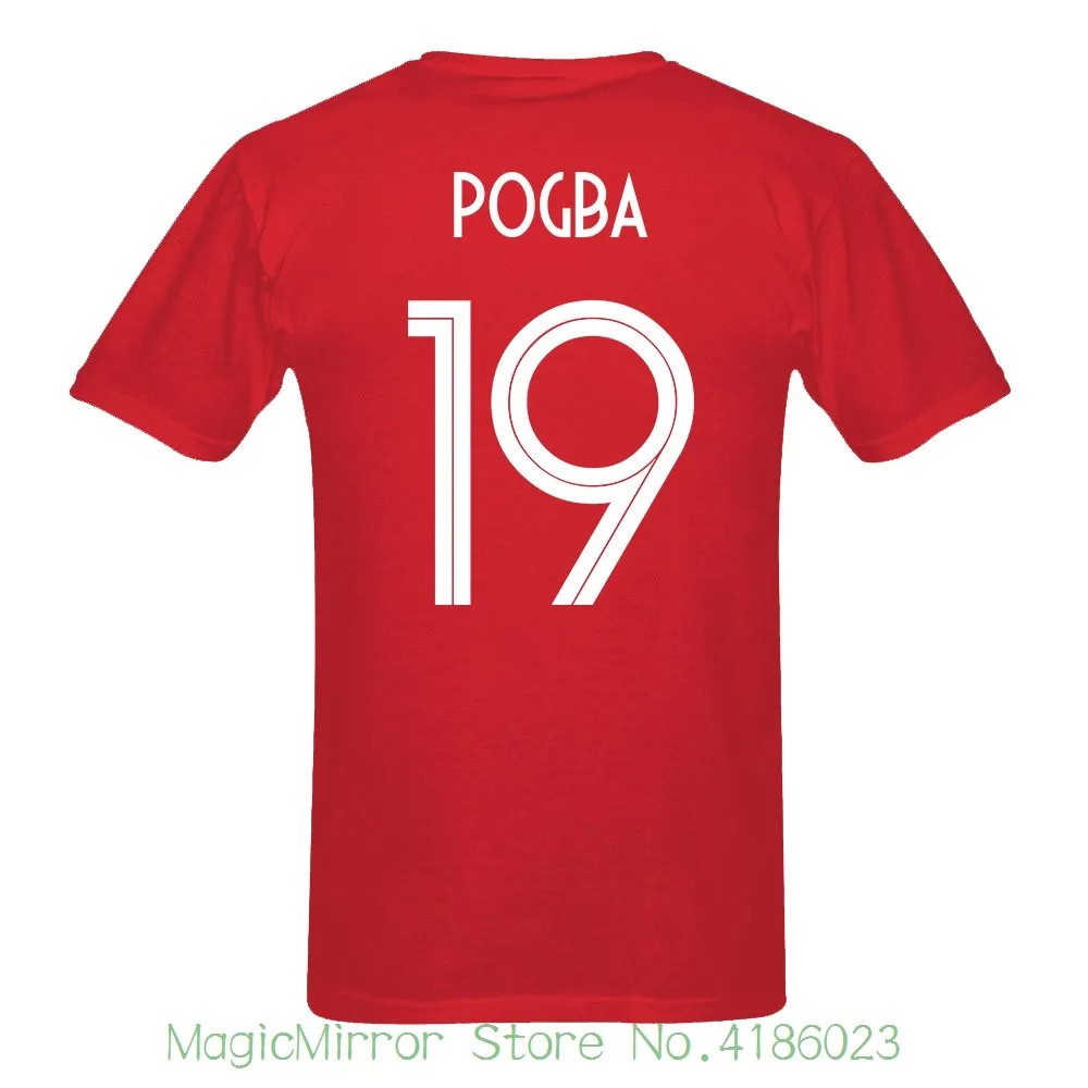 Новинка 2018 Чемпионат мира по футболу Франция Pogba номер 19 спортивный трикотаж