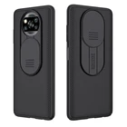 Чехол-бампер для Poco X3 NFC чехол Nillkin Slide Lens Camerra Protector Camshield противоударный деловой чехол для телефона X3 NFC M3