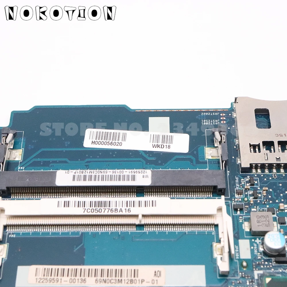 NOKOTION H000056020 материнская плата для Toshiba Satellite P55 P55-A5200 Материнская ноутбука I5-3337U cpu