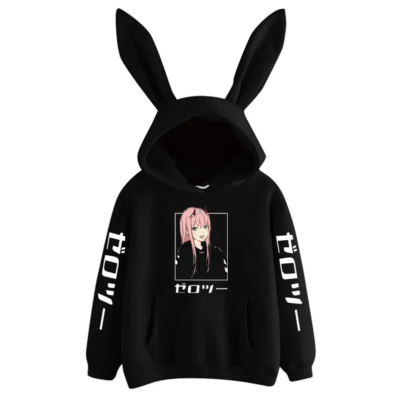 Женская толстовка в стиле аниме darling in the franxx милый костюм Харадзюку для косплея