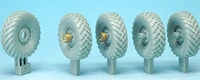 sagged wheels for gaz 66 truck 135 assembly model resin parts toys albuginea