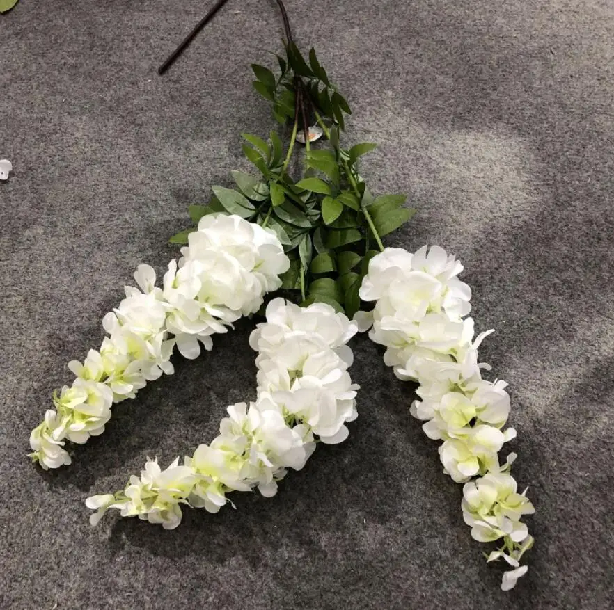 5 шт. подвесная искусственная Гортензия плюща гирлянда Виноградная лоза зелень