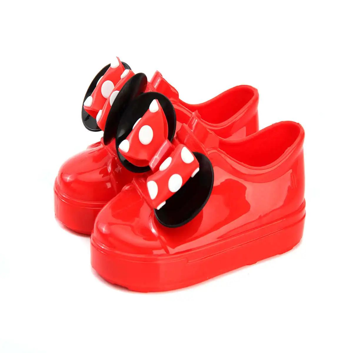 Мини сандалии Melissa для девочек новинка повседневная женская обувь с бантом микки